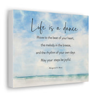 Canvas, "Life is a Dance"