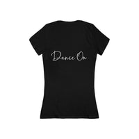 Women's Jersey Deep V-Neck Tee