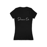 Women's Jersey Deep V-Neck Tee