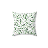 Pillow — Vines Design in Green Hues