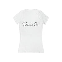 Women's Jersey Deep V-Neck Tee