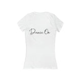 Women's Jersey Deep V-Neck Tee