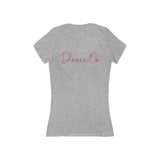 Women's Jersey Deep V-Neck Tee